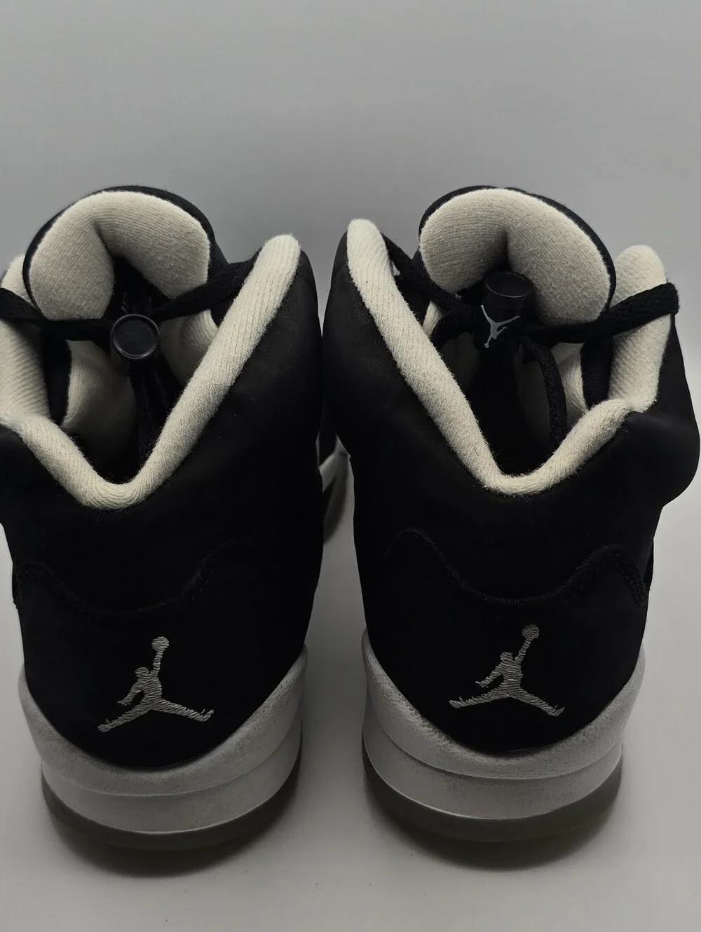 Nike Jordan Retro 5 Men’s Black/White Basketball Shoes